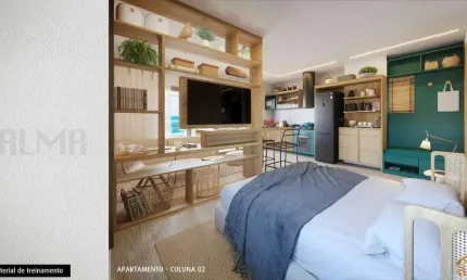Apartamento Double Suites, 58,84m², Vista cinematográfica para a Lagoa e Cristo Redentor, no melhor lugar de IPANEMA, com Rooftop e Piscina.