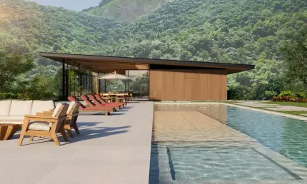 Casa de luxo, contemporânea, 7 suítes, em condomínio com segurança armada, em são conrado - zona sul do rio.
