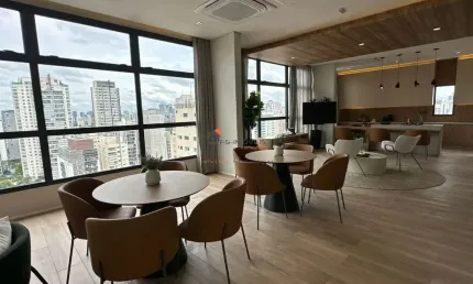 Apartamento com 1 quarto à venda na Rua Casa do Ator, 566, Vila Olímpia, São Paulo por R$ 497.000