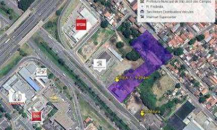 Terreno, 9293 m² - venda por R$ 18.000.000,00 ou aluguel por R$ 88.787,67/mês - Jardim Aeroporto - São José dos Campos/SP
