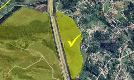 Área 96.717m² - Chácaras Reunidas Igarapés - Jacareí/SP