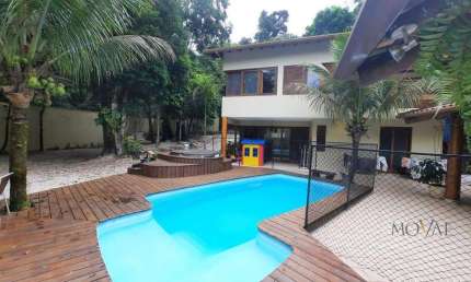Casa com 4 suítes, mobiliada, à venda, 335 m² por R$ 4.000.000 - Park Imperial - Caraguatatuba/SP