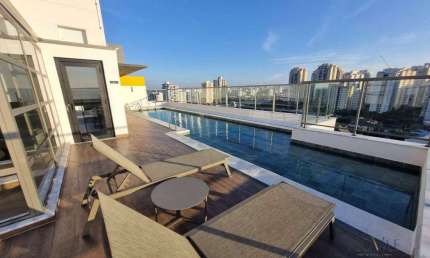 Flat com 1 dormitório à venda, 130 m² por R$ 830.000,00 - Jardim Aquarius - São José dos Campos/SP