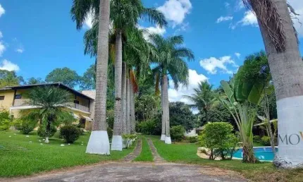 Chácara com 3 dormitórios, 1513 m² - venda por R$ 1.850.000,00 ou aluguel por R$ 7.675,00/mês - Condomínio Lagoinha - Jacareí/SP
