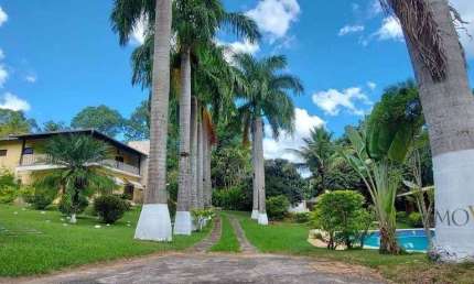 Chácara com 3 dormitórios, 1513 m² - venda por R$ 1.850.000,00 ou aluguel por R$ 7.675,00/mês - Condomínio Lagoinha - Jacareí/SP