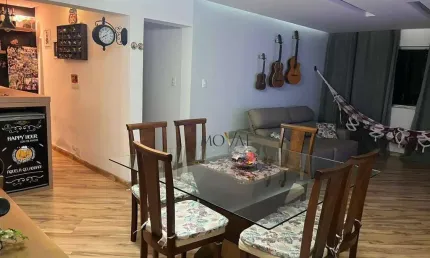 Apartamento com 3 dormitórios, sendo 2 suítes à venda, 112 m² por R$ 540.000 - Jardim São Dimas - São José dos Campos/SP