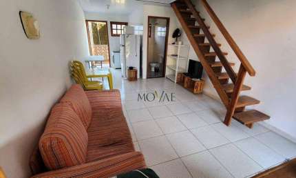 Village com 1 dormitório à venda, 85 m² por R$ 350.000,00 - Praia do Sapê - Ubatuba/SP