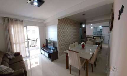 Apartamento com 2 dormitórios para alugar, 63 m² por R$ 3.927,00/mês - Jardim Aquarius - São José dos Campos/SP