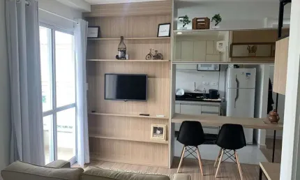 Apartamento com 1 dormitório, 35 m² - venda por R$ 620.000,00 ou aluguel por R$ 3.280,00/mês - Condomínio Centro Empresarial Taquari - São José dos Campos/SP