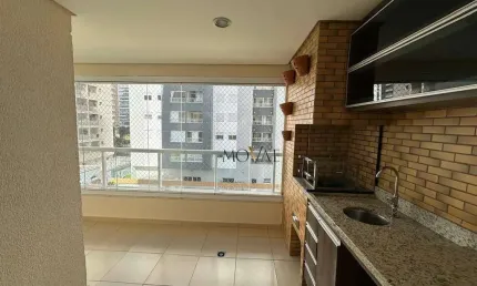 Apartamento com 3 dormitórios para alugar, 83 m² por R$ 5.061,00/mês - Jardim Aquarius - São José dos Campos/SP