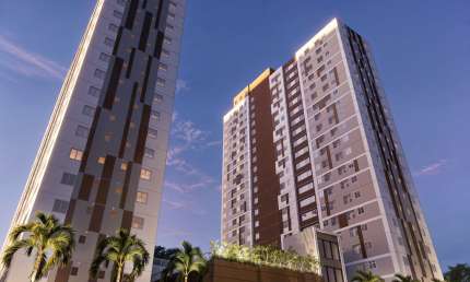 Residencial Led Iguatemi 2 dormitórios com opção de suíte e vaga. O primeiro condomínio clube da Cidade Tiradentes com 02 quartos opção de