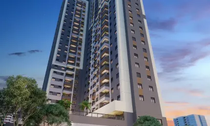 Residencial Inspire Esperança localizado próximo metrô Guilhermina Esperança.