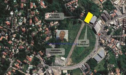 Vende-se Terreno Portaria do Vila Velha - 2.222 m² p/ construção de Prédio