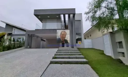 Casa 3suítes moderna nova à venda no condomínio villa rica – vargem grande