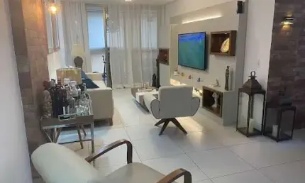 Apartamento com vista Mar,quatro quartos,três vagas de garagem e lazer completo no Punta del Mar em Piratininga
