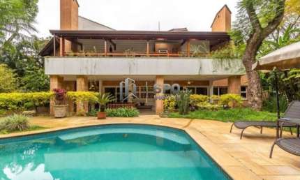 Casa em condomínio fechado com 4 quartos à venda na Rua Heron Domingues, 115, Jardim Cordeiro, São Paulo, 1100 m2 por R$ 7.800.000