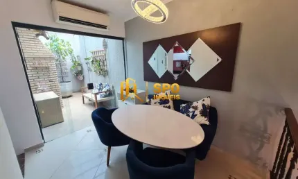 Casa de condomínio mobiliada a venda com 130 metros no jardim marajoara
