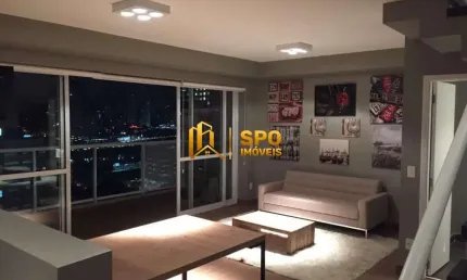 Apartamento duplex no brookfield home design, 89 metros - brooklin / sp
