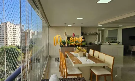 'Apartamento a venda na Vila Vila Suzana 178m², 3 vagas 3 suítes mobiliado pronto para mudar'