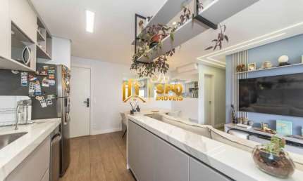 Apartamento à venda com 65 metros quadrados, 2 quartos e 1 vaga