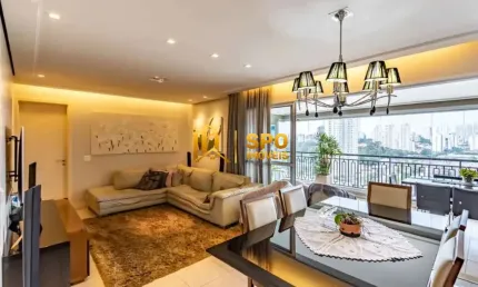 Cond Splendido, apto de 134 metros a venda com 3 suítes no Jardim Marajoara