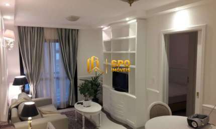 Apartamento Mobiliado para Locação, 1 Suíte, a poucos metros do Metrô Eucaliptos em Moema
