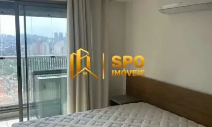 Apartamento com 1 quarto para alugar na Avenida Vereador José Diniz, 341, Santo Amaro, São Paulo, 25 m2 por R$ 2.750
