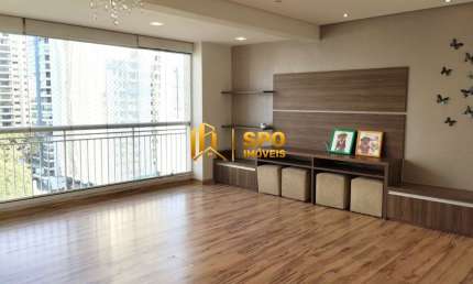 Apartamento à venda com 98 metros, 3 quartos e 2 vagas, 1 depósito.Alto da Boa Vista- São Paulo.
