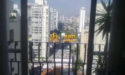 Lindo apartamento no brooklin mobiliado andar alto, vista livre