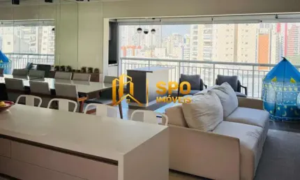 'Apartamento maravilhoso à venda na Vila Andrade 125m²,3 suítes e 3 vagas livres'