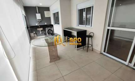 Cond  Choice, apto de 53 metros com 1 quarto e varanda gourmet para locação na Chácara Santo Antonio
