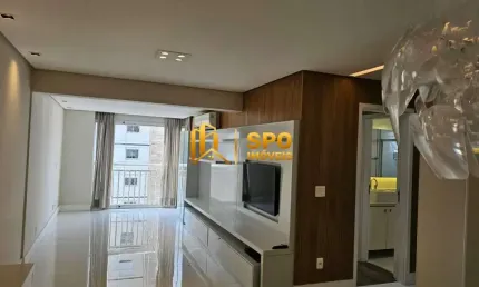 'Excelente apartamento mobiliado na Vila Olímpia, 2 dormitórios, 1 vaga'