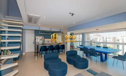Cond Passeio Brooklin, Cobertura de 227 metros com 3 suites a venda em Santo Amaro