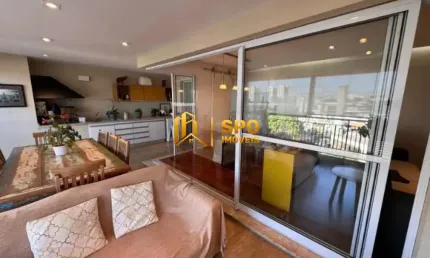 Cond splendido, apto de 134 metros com 3 suites a venda no jardim marajoara