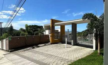 Terreno em condomínio fechado à venda na Rua Homero de Miranda Gomes, 1411, Fundos, Biguaçu