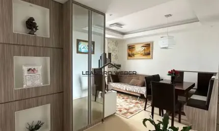 Apartamento vista mar - 2 Dormitórios -  Suíte - São José/SC