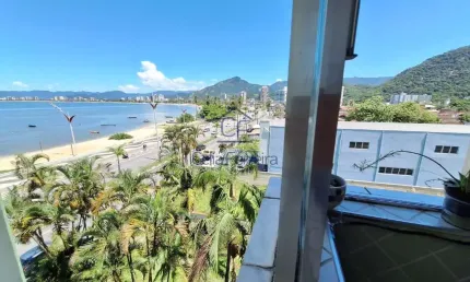 Apartamento na avenida da praia, seu refúgio perfeito no coração de caraguatatuba/sp
