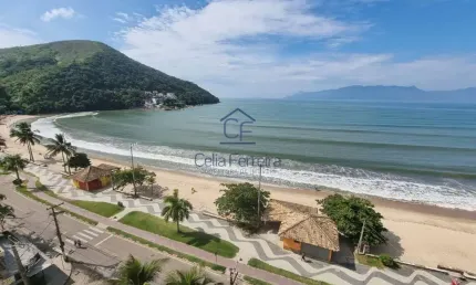 Linda cobertura frente mar da praia martim de sá. o paraíso ao seu alcance!