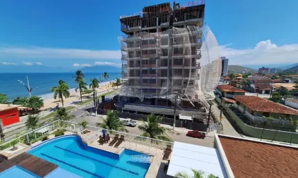 Excelente apartamento frente mar à venda de 3 dormitórios na martim de - caraguatatuba/sp