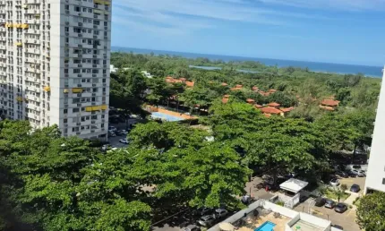 Apartamento à venda com 2 quartos e 1 vaga de garagem no condomínio pontões, barra da tijuca