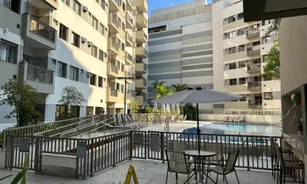 Vendo apartamento com 02 quartos e lazer completo em jacarepaguá  - rj.