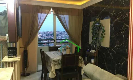 Apartamento com 2 dormitórios à venda, 50 m² por r$ 280.000,00 - ariston - carapicuíba/sp