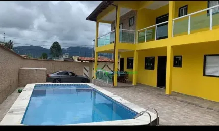 Casa Residencial na Praia com 4 dormitórios à venda, 279 m² por R$ 750.000 - Manacá dos Itatins - Peruíbe/SP