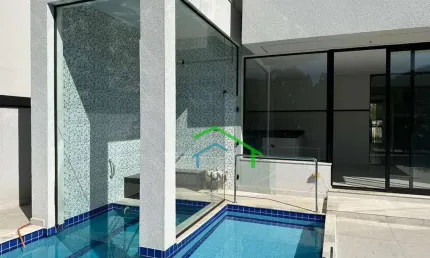 Casa em condomínio fechado com 4 quartos à venda na Alameda Lambrusco, 258, Tamboré, Barueri