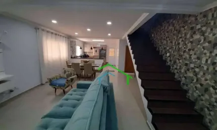 Casa com 3 dormitórios à venda, 218 m² por r$ 700.000,00 - altos da santa lúcia - carapicuíba/sp