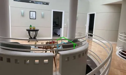 Casa com 5 dormitórios à venda, 629 m² por r$ 4.500.000,00 - alphaville 10 - santana de parnaíba/sp