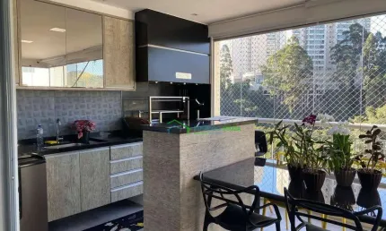 Apartamento  á venda - condomínio gahia tamboré, santana de parnaíba/sp