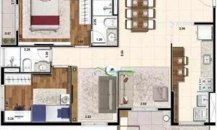 Venda e locação - apartamento 3 dormitórios, 1 suíte e varanda gourmet em barueri - próximo ao parque e condomínio completo