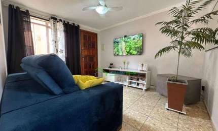 Apartamento com 2 dormitórios, 48 m² - venda por R$ 165.000,00 ou aluguel por R$ 1.350,00/mês - Vila Silviânia - Carapicuíba/SP