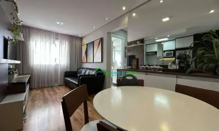 Apartamento com 2 dormitórios à venda, 51 m² por r$ 449.000,00 - centro - barueri/sp